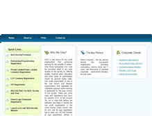 Tablet Screenshot of ngoregistrations.com